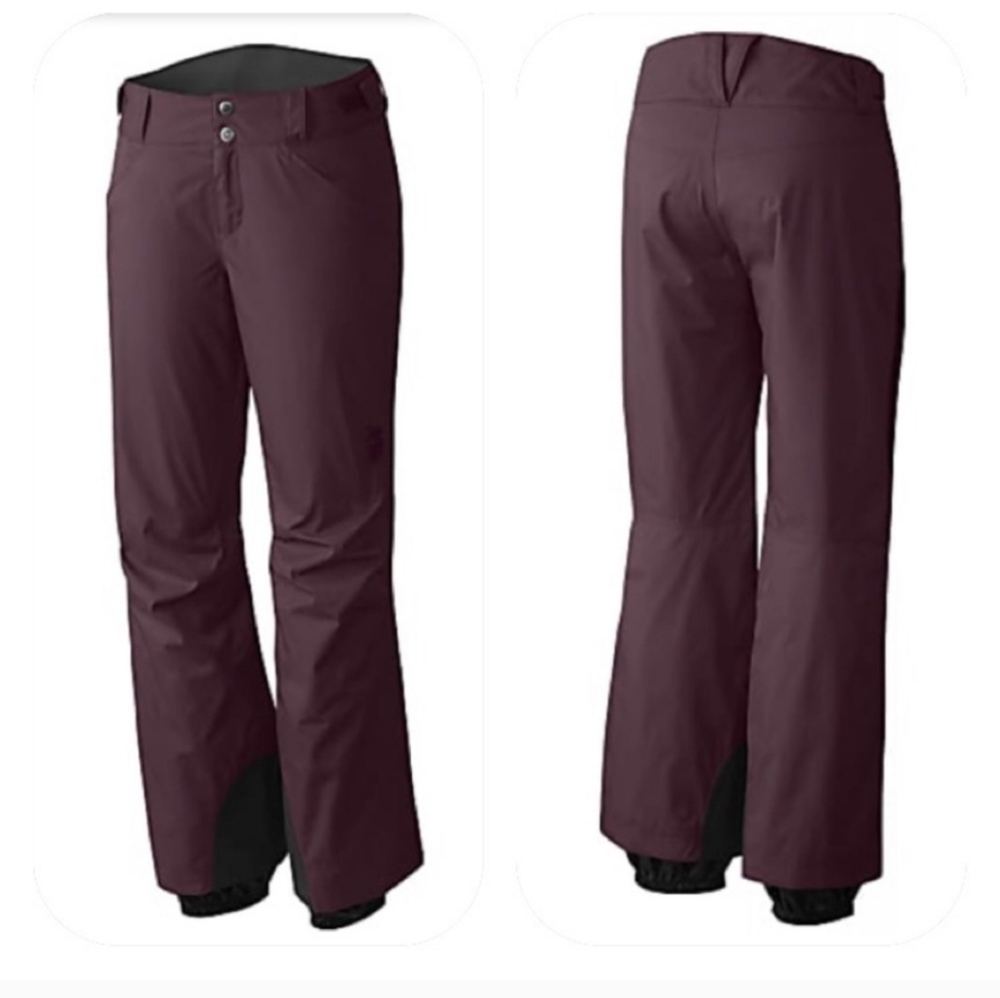 Mountain Hardwear Women's Ski Pants in Dark Purple